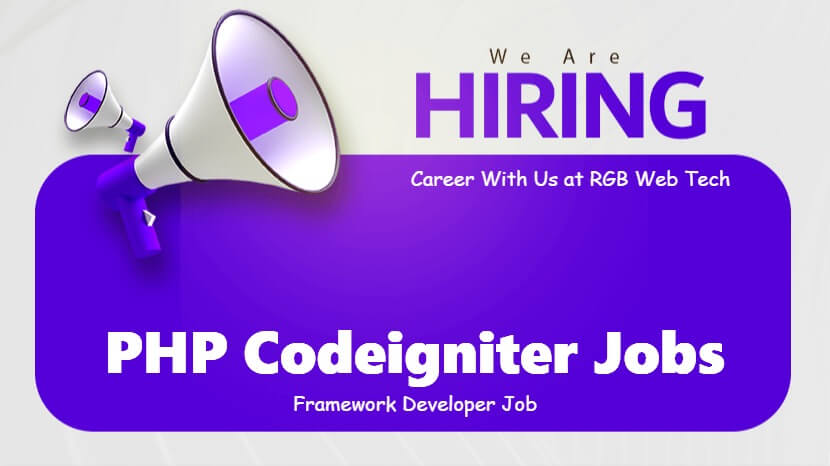 PHP Codeigniter Developer