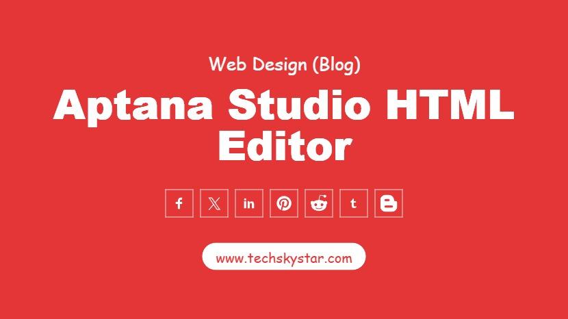 Aptana Studio HTML Web Editor