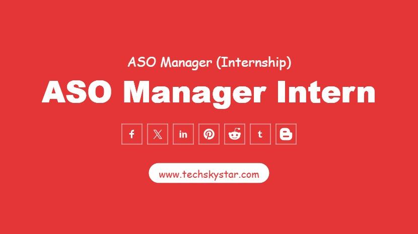 ASO Manager Intern