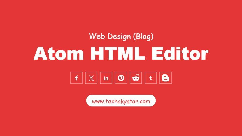 Atom FREE HTML Web Editor