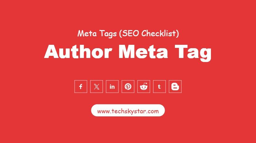 Author Meta Tag
