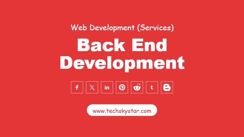 Back End Development Solution