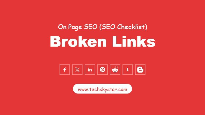 Avoid Broken Internal Links for Better SEO & Traffic