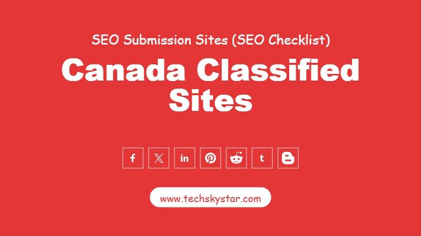 190+ Canada Classified Sites - Improve Rankings & Visibility