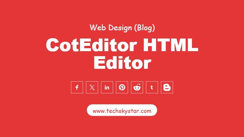 Coteditor for Web Design - HTML Editor