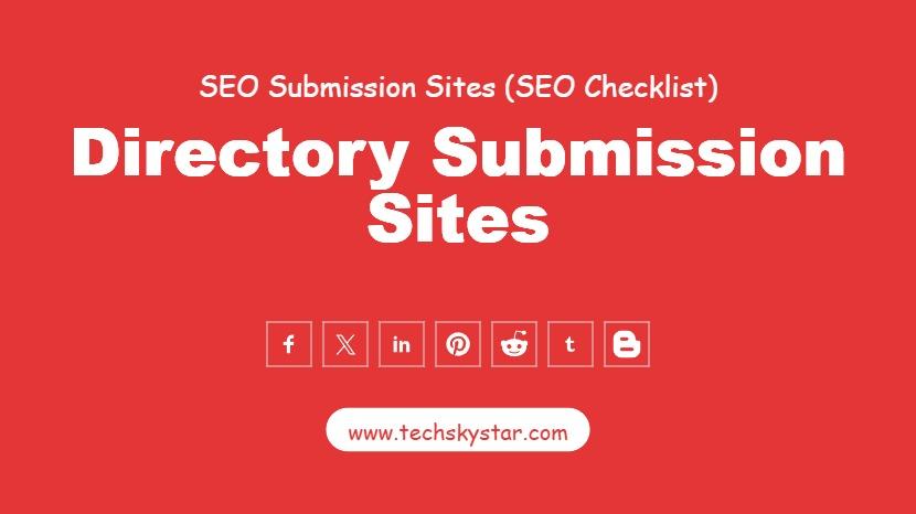 1700+ Directory Submission Sites List