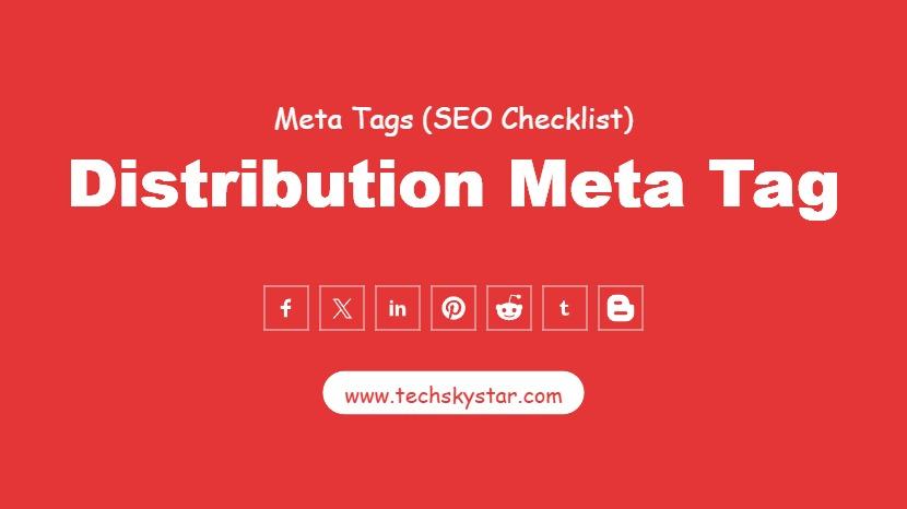 Distribution Meta Tag