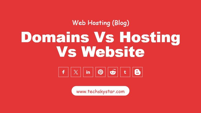 Domains vs Hosting vs Website: Understanding the Difference