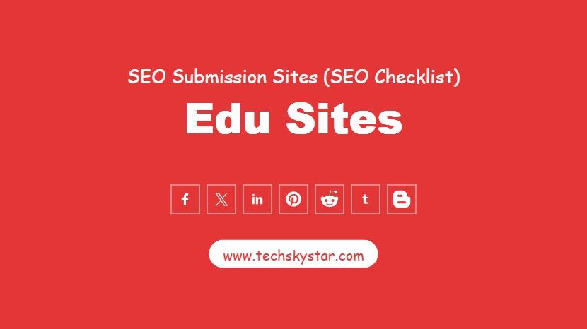90+ Edu Sites - Improve SEO rankings and Visibility