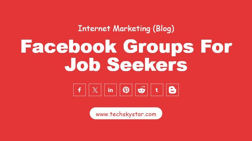 10 Job Posting Groups on Facebook