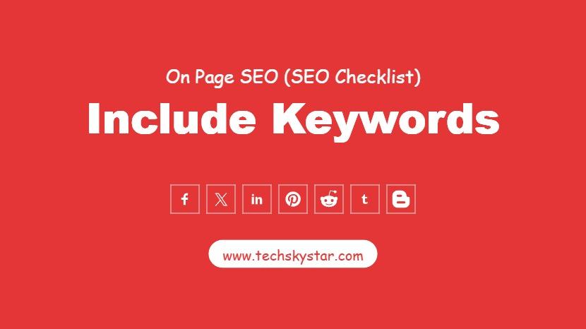 Include Keywords Naturally in Subheadings