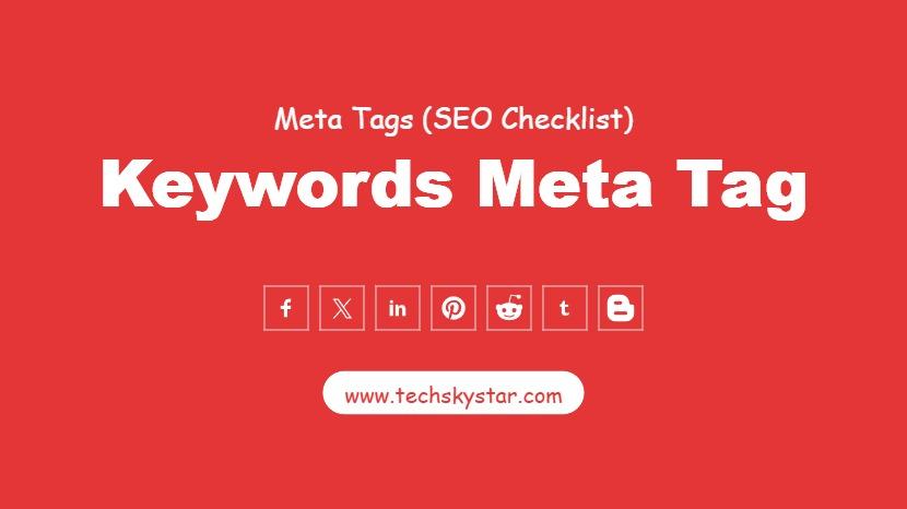 Keywords Meta Tag