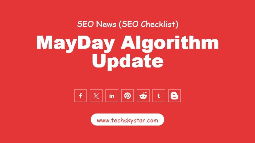 MayDay Algorithm Update