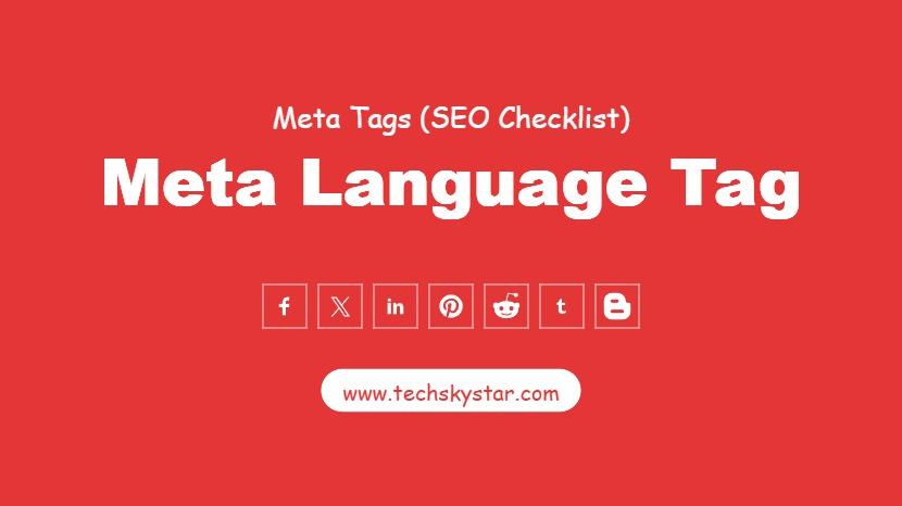 Meta Language Tag