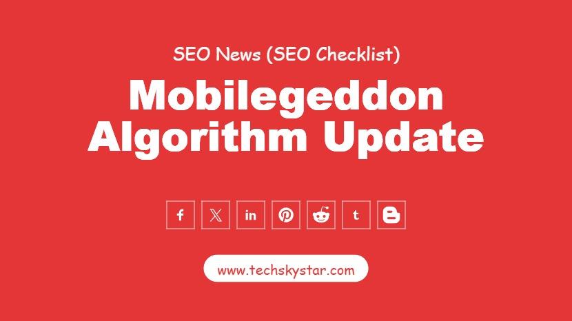 Mobilegeddon Algorithm Update