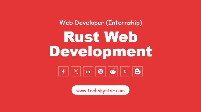 Rust Web Development