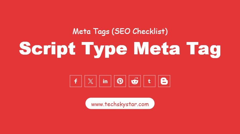 Script Type Meta Tag