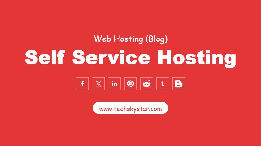 What is Self Service Hosting?