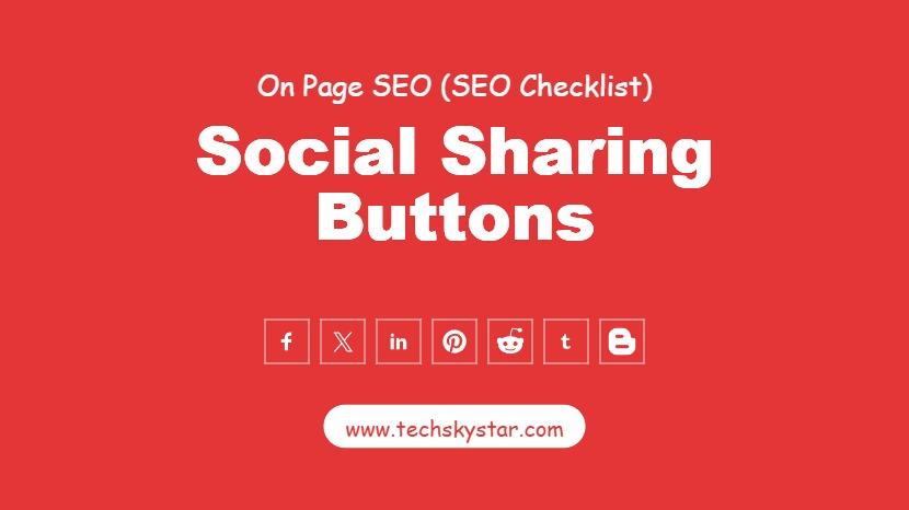 Add Social Sharing Buttons for Engagement