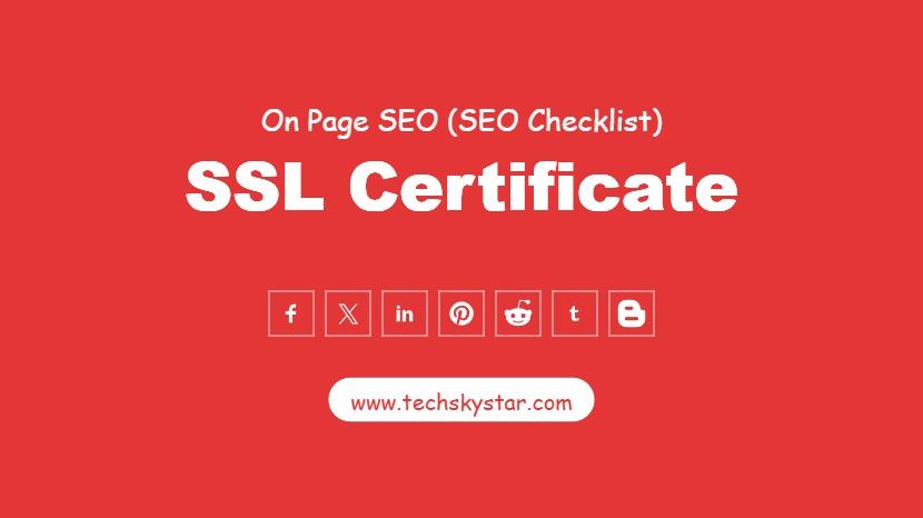 Install an SSL Certificate - Improve SEO Visibility