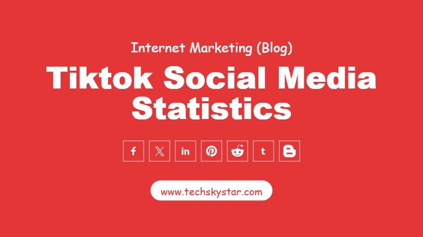 Tiktok Social Media Statistics You Must Know