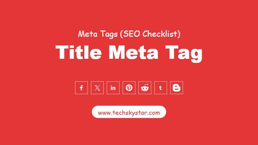 Guide to Crafting the Perfect Title Tag