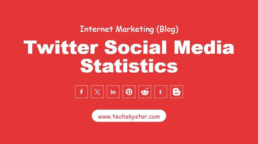 Twitter Social Media Statistics You Must Know