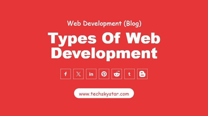 3 Main Types of Web Development