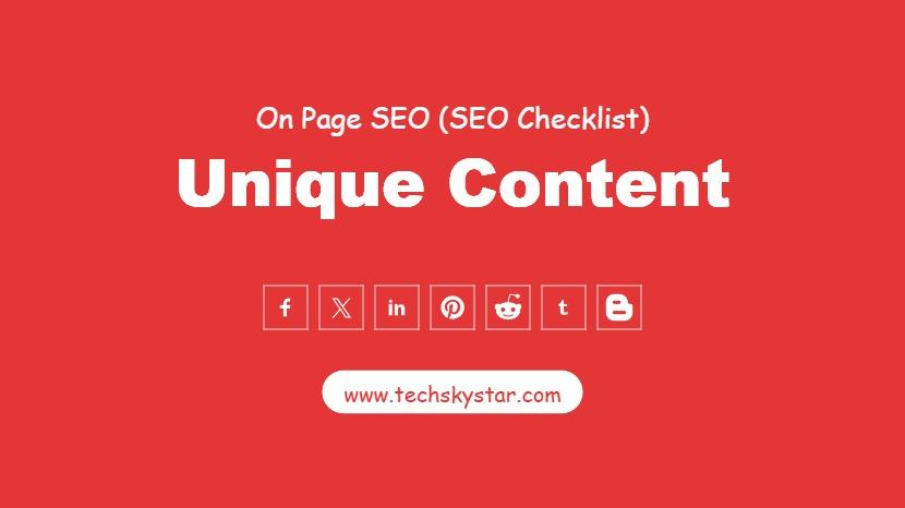 Create High-Quality and 100% Unique Content