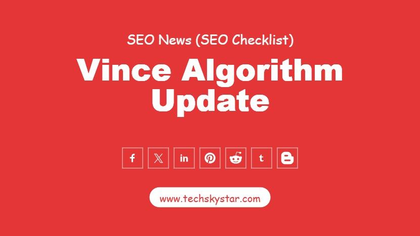 Vince Algorithm Update