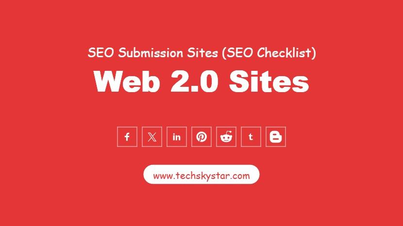 Top 20 Web 2.0 Sites - Improve SEO rankings and Visibility