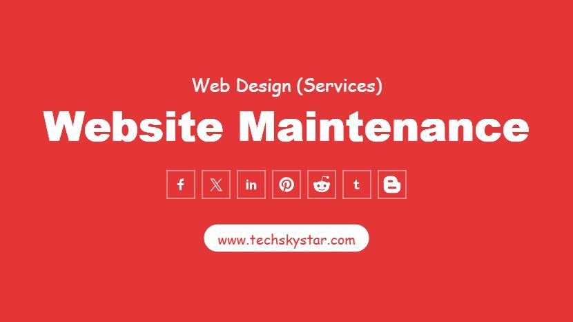 Website Maintenance